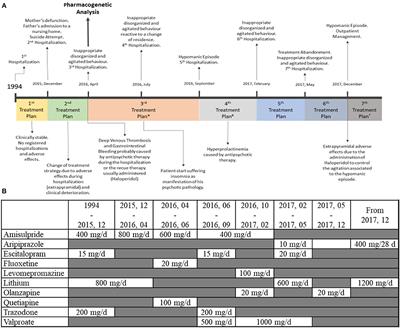 Case Report: Pharmacogenetics Applied to Precision Psychiatry Could Explain the Outcome of a Patient With a New CYP2D6 Genotype